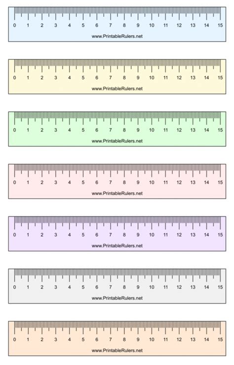 Printable Scale Ruler